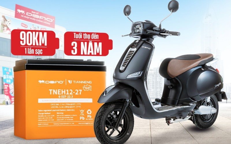 Các dòng xe máy điện, xe 50cc tại Dibao rất đa dạng về thiết kế, mẫu mã
